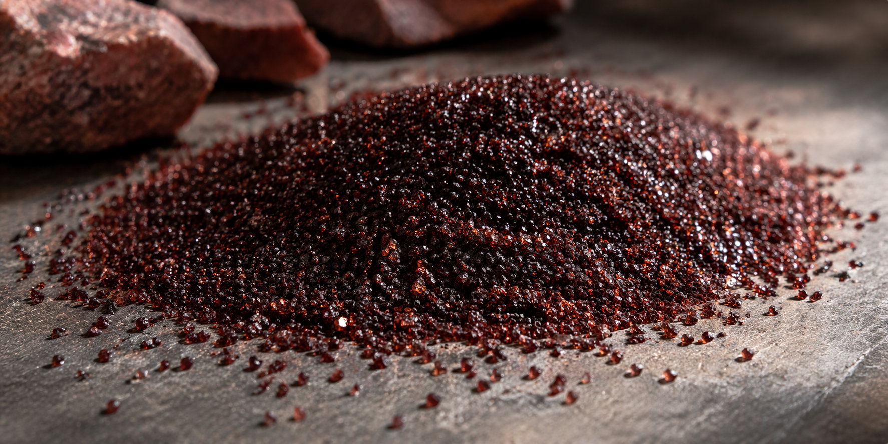 Garnet kristal yapısı