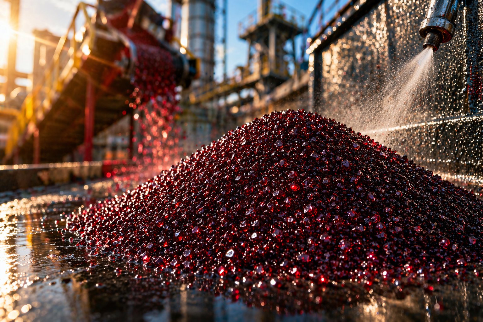 Kumlama ile yüzey hazırlığı