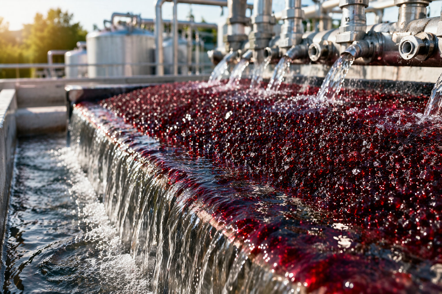 Su filtrasyon sistemlerinde garnet